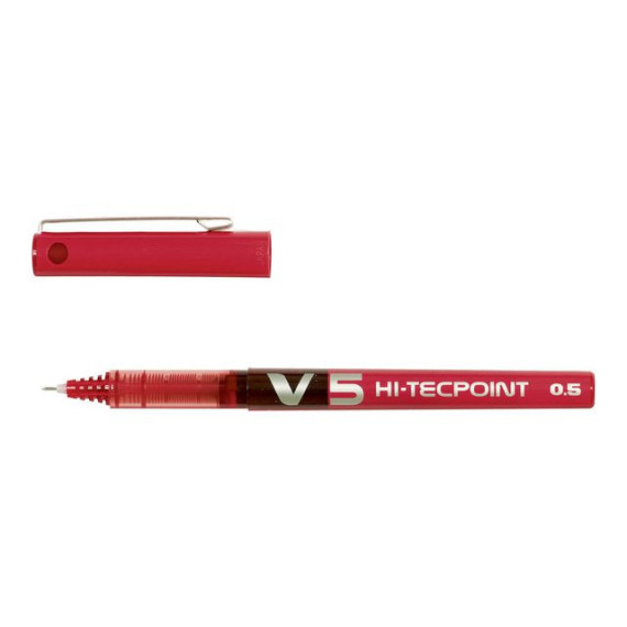 Rollerpenn PILOT Hi-tecpoint V5 rød