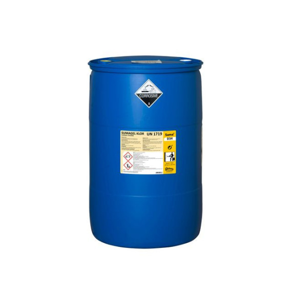 Grovrengjøring SUMA gel Klor D34 246kg