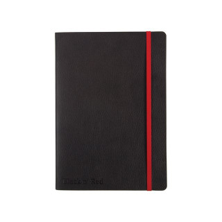Skrivebok OXFORD Black n´Red soft A5 lin