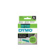 Tape DYMO D1 12mmx 7m sort/grønn