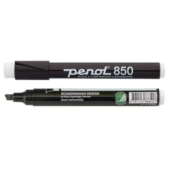 Whiteboardpenn PENOL 850 ECO skrå sort