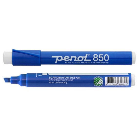 Whiteboardpenn PENOL 850 ECO skrå blå