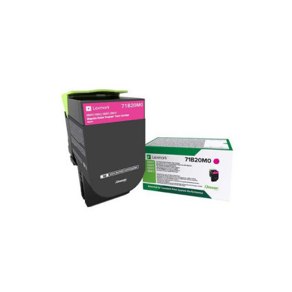 Toner LEXMARK Return Prgm 3K magenta