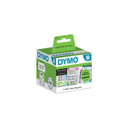 Etikett DYMO universal 57x32mm (1000)