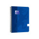 Notatbok OXFORD Touch A5+ 90g linjer blå