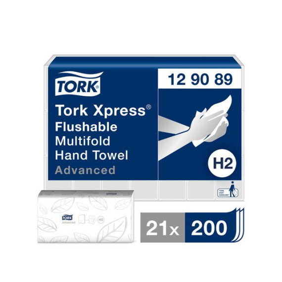 Tørkeark TORK Adv 2L 21,3x24 H2 (200)