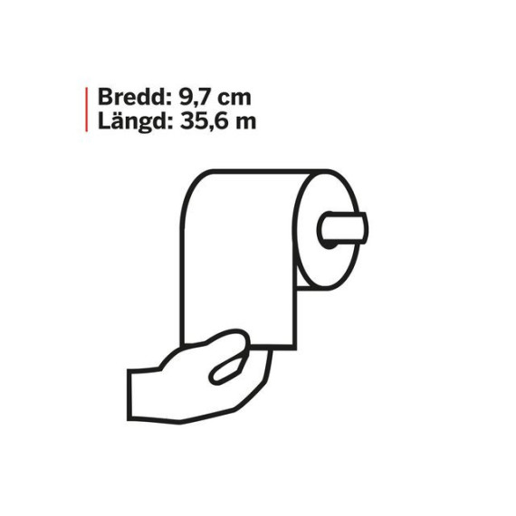 Toalettpapir KATRIN Plus 285 35,6m (6)