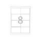 Etikett AVERY Ultragrip 97x67,7mm (800)