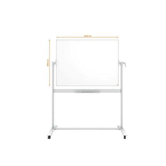 Whiteboard NOBO Vendbar lakkert 90x120cm