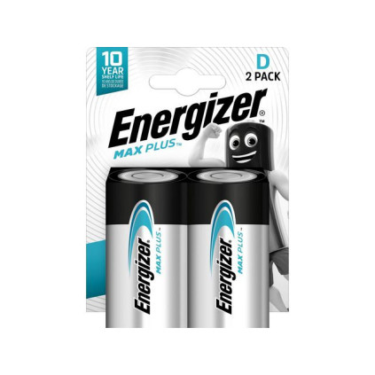 Batteri ENERGIZER Max Plus D (2)