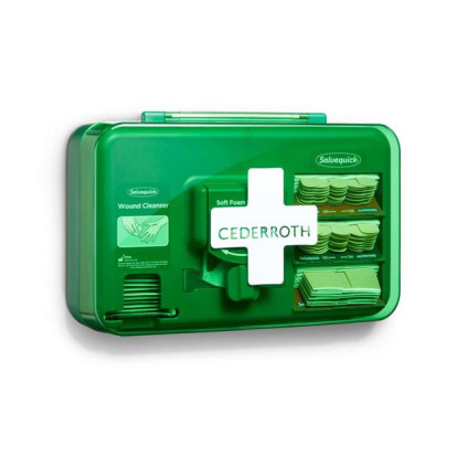 Dispenser CEDERROTH m/innhold sårskader