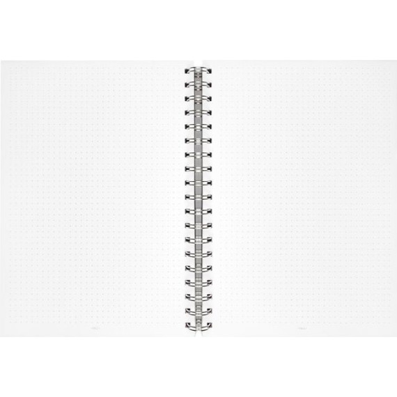 Kalender BURDE DotNotes B5 spiral Blomst