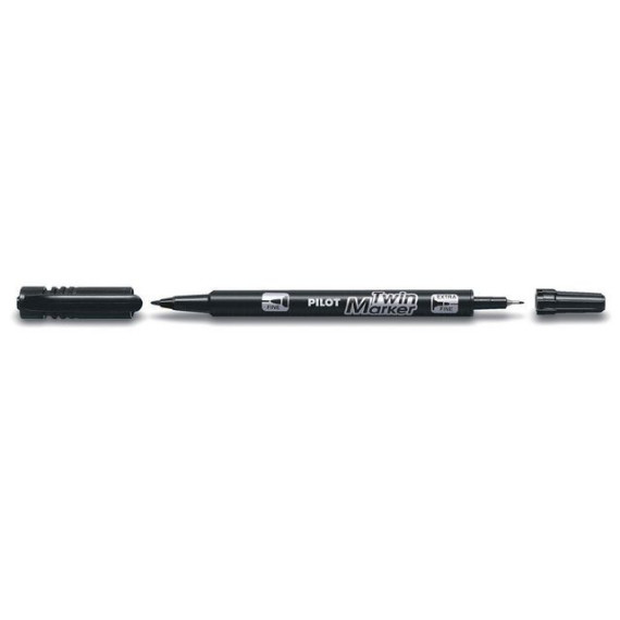 Merkepenn PILOT SCA-TM-BG Twin sort