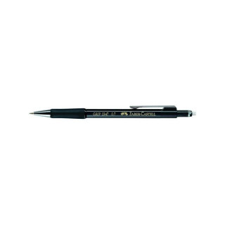 Trykkblyant FABER CASTELL 07mm sort