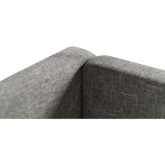 Bordskjerm KENSON absorbent 80x70cm grå