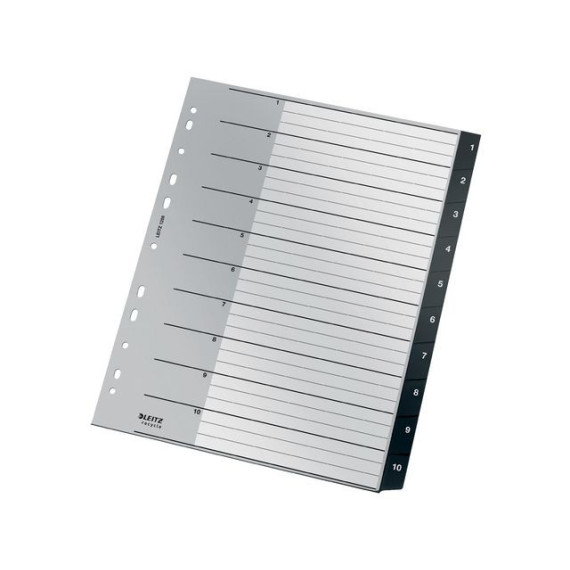 Register LEITZ Recycle 1-10 A4 PP