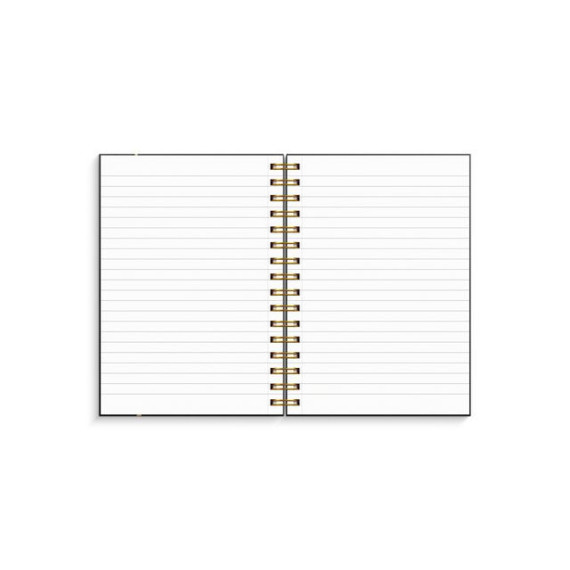 Spiralbok BURDE A5 linjer 150s Notes