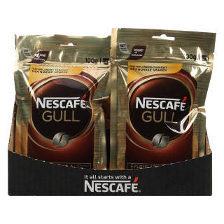 Kaffe NESCAFÉ Gull refill 100g