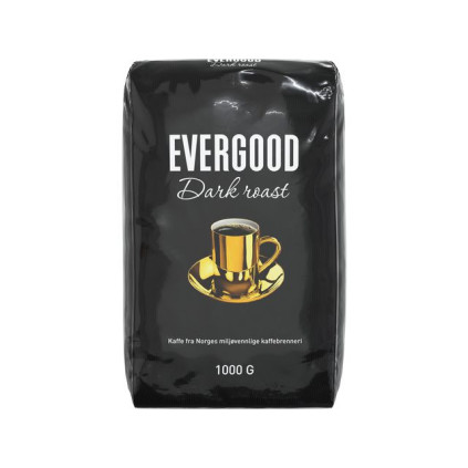 Kaffe EVERGOOD dark filtermalt 1000g (9)