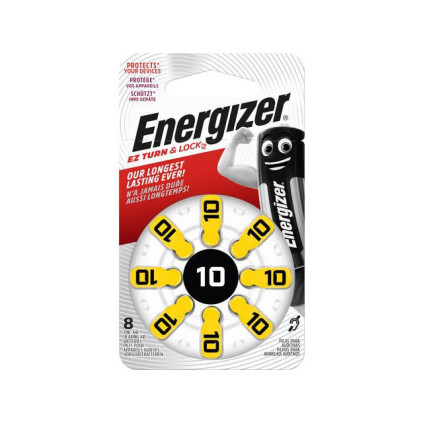 Batteri ENERGIZER høreapparat ZA 10 (8)