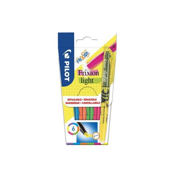 Tekstmarker PILOT FriXion Light ass.(6)