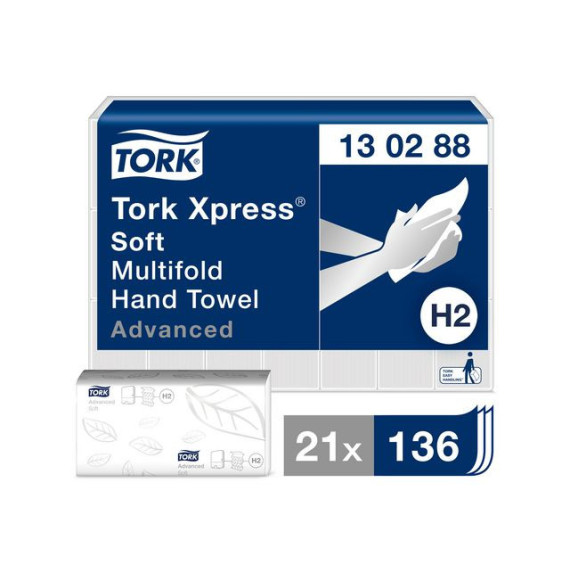 Tørkeark TORK Xpress Multif 2L H2 (136)