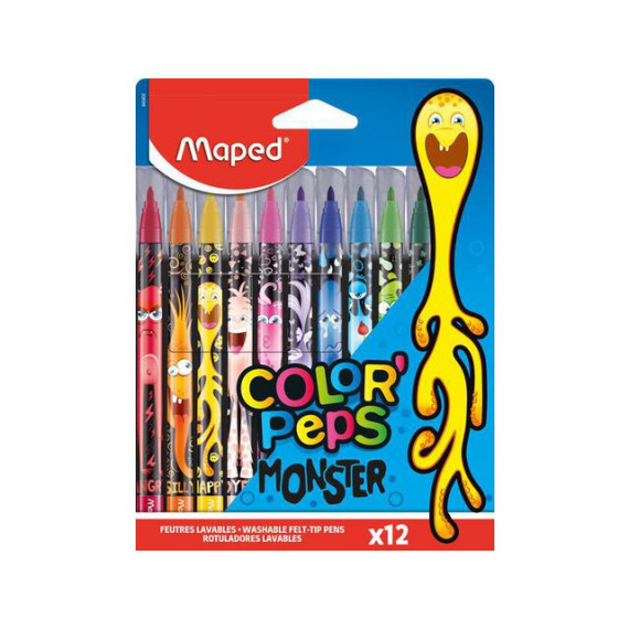 Tusj MAPED Monster (12)