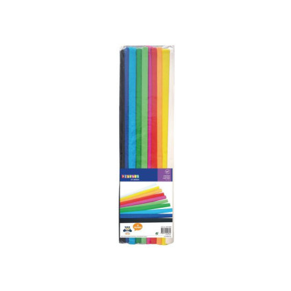 Kreppapir PLAYBOX 50x200cm 10 farger
