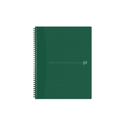 Notatbok OXFORD Origins A4+ lin 90g grøn