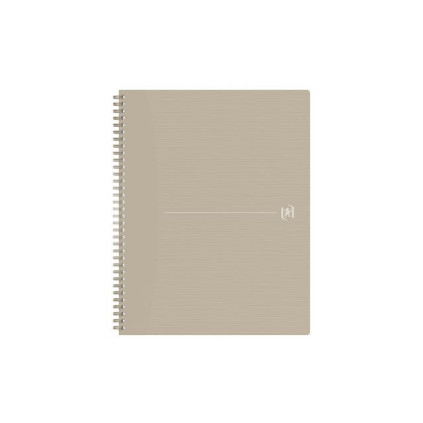 Notatbok OXFORD Origins A4+ rut 90g sand