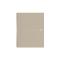 Notatbok OXFORD Origins A4+ rut 90g sand