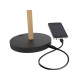 Lampe UNILUX LED Vicky tre/sort