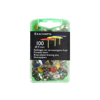 Tegnestift EXACOMPTA 9x9mm Assort (100)