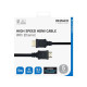 Kabel DELTACO HDMI M/M 4K 5m sort