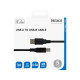 Kabel DELTACO USB 2.0 A/B 3m sort