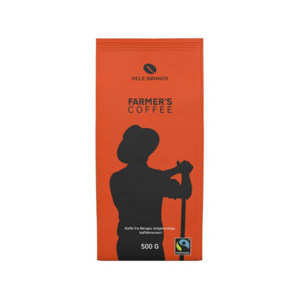 Kaffe FARMERS hele bønner 500g