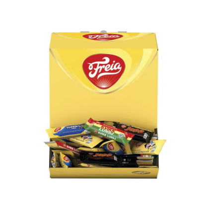 Sjokolade FREIA assortert eske 5,9kg