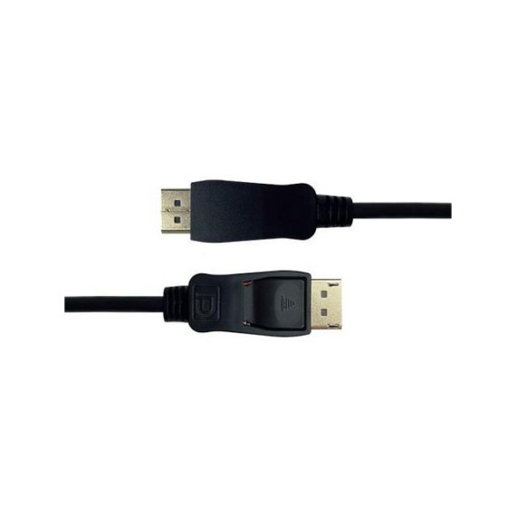Kabel DELTACO Displayport M/M 2m sort