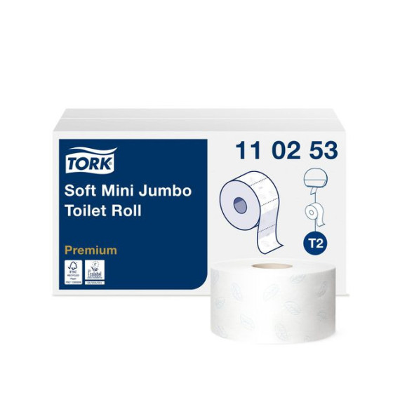 Toalettpapir TORK Premium 2L T2 170m(12)