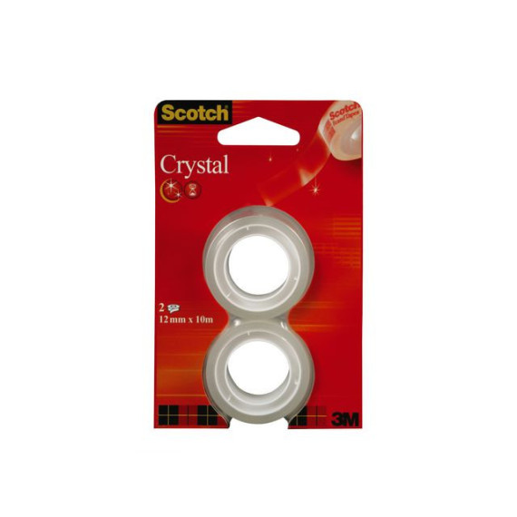 Tape SCOTCH Crystal 12mmx10m refill (2)