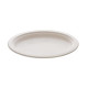 Tallerken bagasse oval 19x26cm (50)