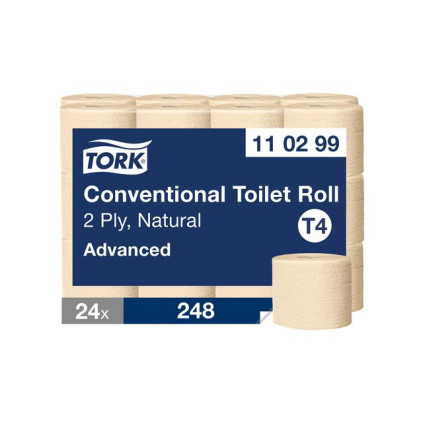 Toalettpapir TORK Adv resirk 2L T4 (24)