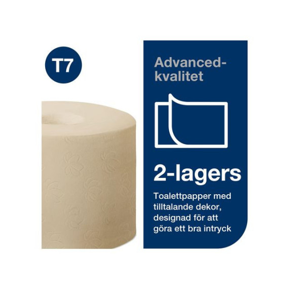 Toalettpapir TORK Adv resirk 2L T7 (36)