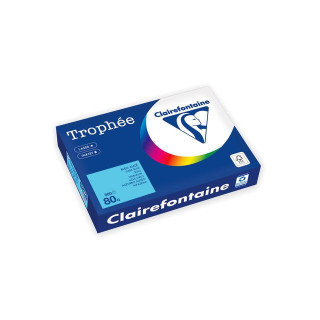 Kopipapir TROPHEE A4 80g lyseblå (500)