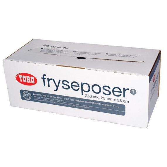 Frysepose TORO 25x38cm 4,8L (250)