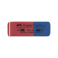 Viskelær FABER CASTELL 7070 rød/blå