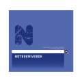 Noteskrivebok EMO 20x21cm 16blad6 linjer