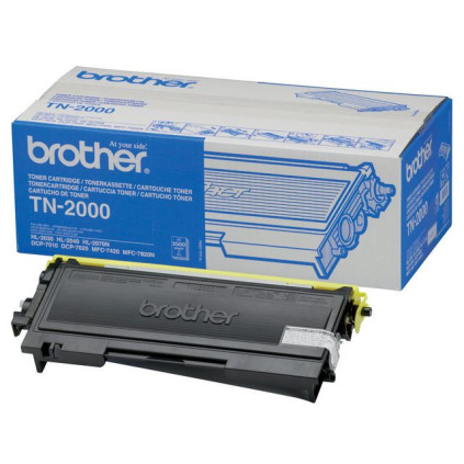 Toner BROTHER TN2000 2.5K sort