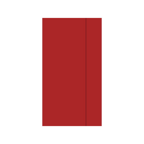 Dispenserserviett DUNI 1L 33cm rød(4500)