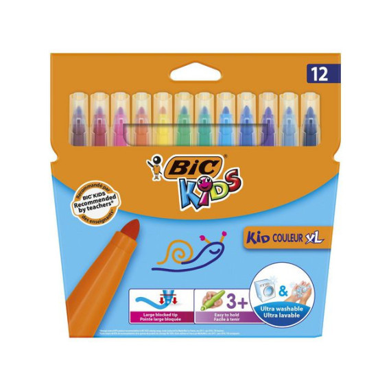 Fiberpenn BIC Kids XL ass.farger (12)
